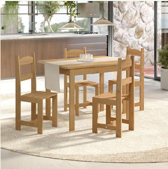 CONJUNTO MESA NOVO BRASIL